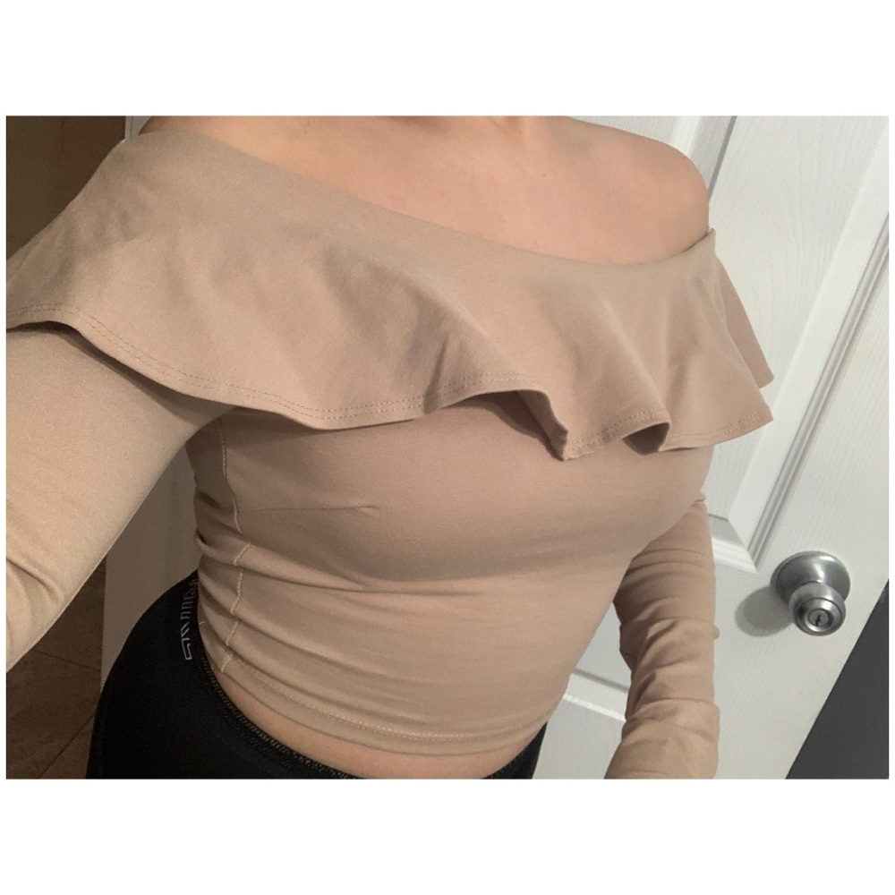 Forever 21 Off the Shoulder Crop